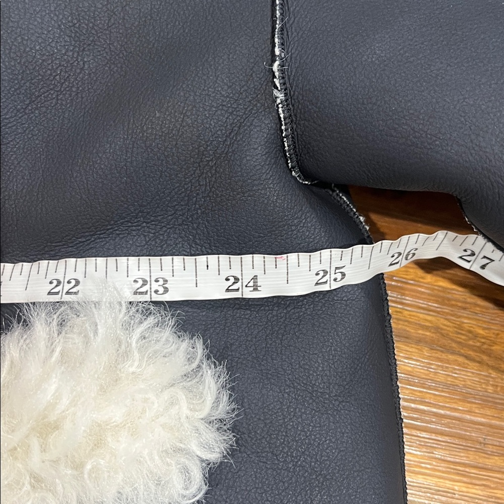 Free People Black and Cream Teddy Jacket - Picture 10 of 11
